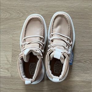 Hey Dude Women's Ankle Boots in Light Tan